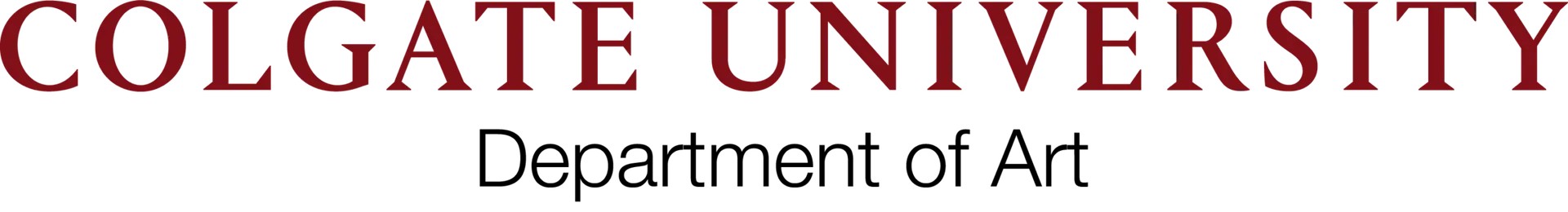 Colgate Department of Art logo